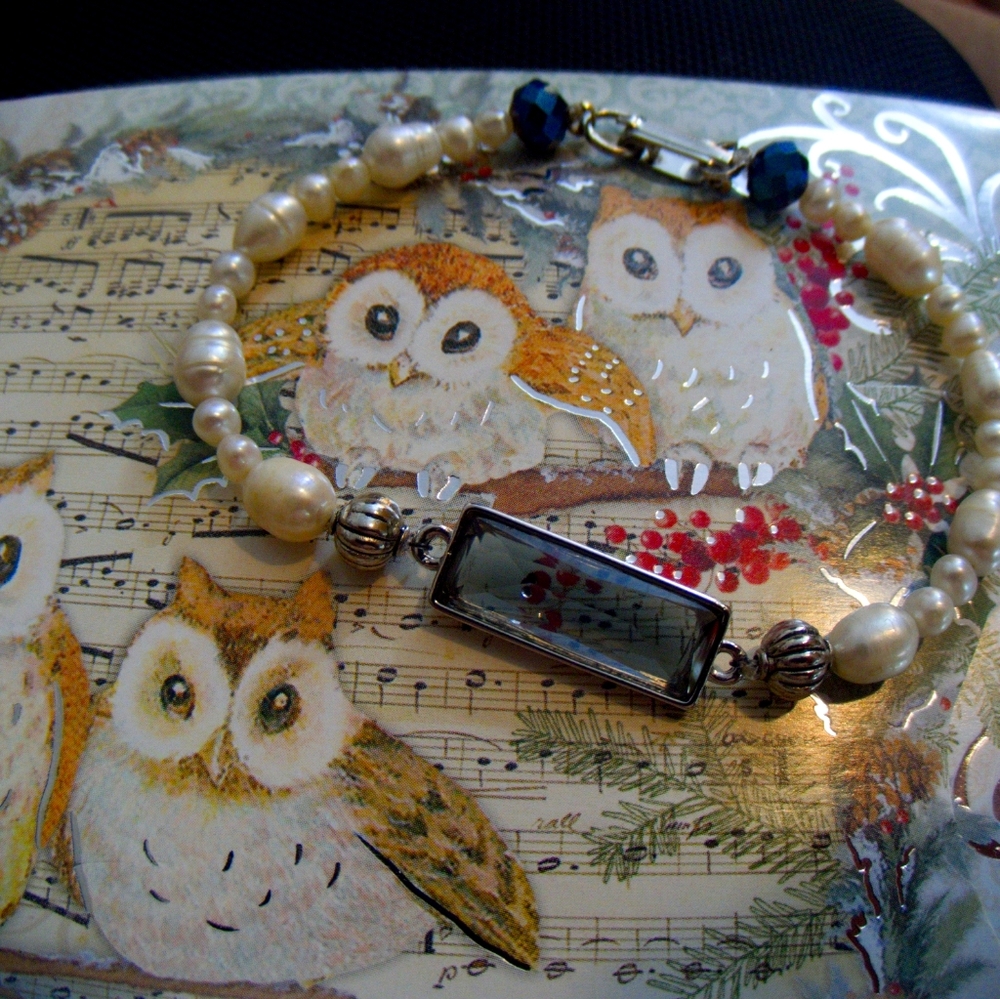 Smokey quarts handmade chakra bracelet